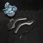 Защита рамы КТМ Husqvarna GR 7/8 чёрный